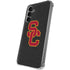University of Southern California USC Dark Grey Logo Galaxy S24 Plus Clear Case